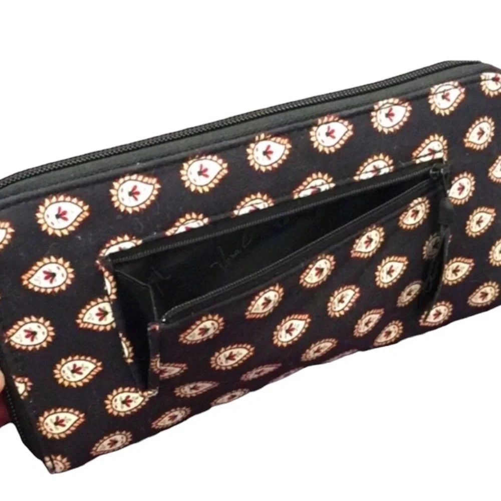 Vera Bradley Paisley Print Wallet - Picture 3 of 15